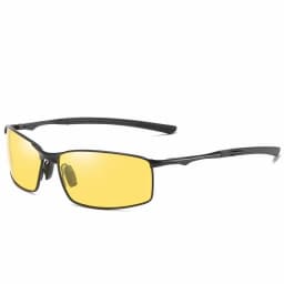 Rectangle Metail Frame Polarized Sunglasses Men Brand Designer Color Changing Sun Glasses Driving Oculos De Sol UV400