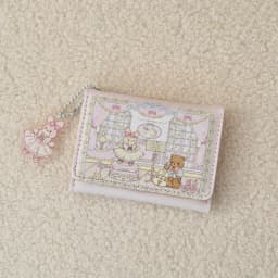 Girl's Dream Spring Picnic Series Rabbit Bear Wallet Cute Original Design Anti-degaussing Multi-card Magnetic Button Coin Purse