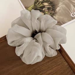 Large Mesh Hair Rope for Women Simple and Fashiona Does Not Hurt The Hair Hair Rope Cute Girl High Ponytail Scrunchie