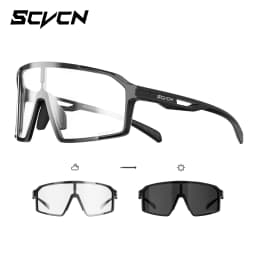 SCVCN Women Fashion Travel Photochromic Glasses Cycling Sunglasses Men UV400 Eyewear Sports MTB Outdoor Goggles Bicycle UV400