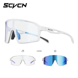 SCVCN Women Fashion Travel Photochromic Glasses Cycling Sunglasses Men UV400 Eyewear Sports MTB Outdoor Goggles Bicycle UV400