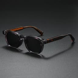 New Polarized Sunglasses Unisex Metal Core CP Square Sun Glasses Rivets Women Shades Driving Glasses
