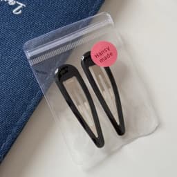 2 packs fashion temperament leopard print dripping oil water drop BB clip bangs clip new cute girl oval hairpin edge clip