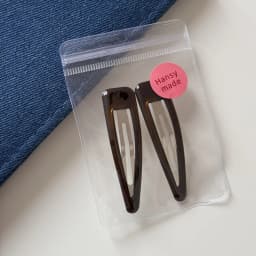 2 packs fashion temperament leopard print dripping oil water drop BB clip bangs clip new cute girl oval hairpin edge clip