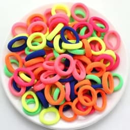 200/300PCS Women Girls Hair Ties Elastic Hair Bands Ponytail Hold Rubber Bands Scrunchie Hair Accessories for Girl Headband