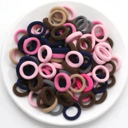 200/300PCS Women Girls Hair Ties Elastic Hair Bands Ponytail Hold Rubber Bands Scrunchie Hair Accessories for Girl Headband
