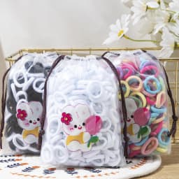 200/300PCS Women Girls Hair Ties Elastic Hair Bands Ponytail Hold Rubber Bands Scrunchie Hair Accessories for Girl Headband
