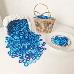 200/300PCS Women Girls Hair Ties Elastic Hair Bands Ponytail Hold Rubber Bands Scrunchie Hair Accessories for Girl Headband