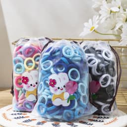 200/300PCS Women Girls Hair Ties Elastic Hair Bands Ponytail Hold Rubber Bands Scrunchie Hair Accessories for Girl Headband