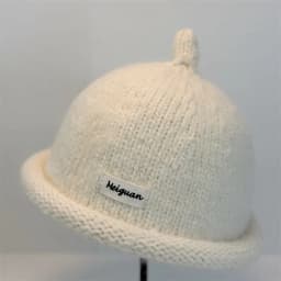 2025 Women's Winter Beanies Turned-up Brim Knitted Woolly Hat Keep Head Warm Knitted Cap Minimalist Style Fashion Accessories