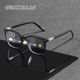 CRIXALIS Photochromic Classic Vintage Sunglasses For Men And Women Fishing Climbing Outdoor Sunshine Sun Glasses Shade UV400