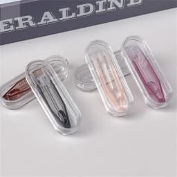 1/2PC Contact Lens Tweezers Wear Tools Transparent Large Long Clamp Rod Set Small Contact Lenses Tweezers