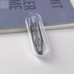 1/2PC Contact Lens Tweezers Wear Tools Transparent Large Long Clamp Rod Set Small Contact Lenses Tweezers