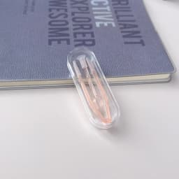 1/2PC Contact Lens Tweezers Wear Tools Transparent Large Long Clamp Rod Set Small Contact Lenses Tweezers