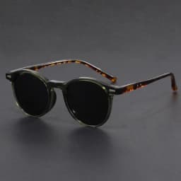 Retro Fashion Glasses Frame Men Fashion Shades Polygon Women Oval High Quality Travel Eyewear