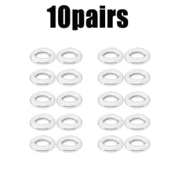 1-10pairs Antislip Silicone Ear Grip Glasses Eyeglasses Leg Ear Hook Stopper Bracket Fastener Accessories Temple Eyewear Holder