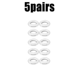 1-10pairs Antislip Silicone Ear Grip Glasses Eyeglasses Leg Ear Hook Stopper Bracket Fastener Accessories Temple Eyewear Holder