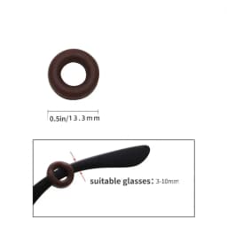 1-10pairs Antislip Silicone Ear Grip Glasses Eyeglasses Leg Ear Hook Stopper Bracket Fastener Accessories Temple Eyewear Holder