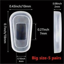 2/5/6/10pcs Eyeglass Repair Kit Glasses Screws Kit And Nose Pads With Screwdrivers Tools For Glasses Eyeglasses And Sunglasses R