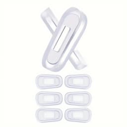 2/5/6/10pcs Eyeglass Repair Kit Glasses Screws Kit And Nose Pads With Screwdrivers Tools For Glasses Eyeglasses And Sunglasses R
