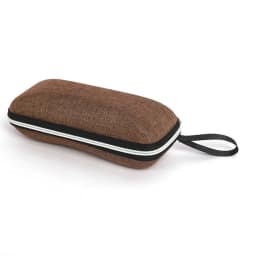 1pc Premium Cool Fresh Glasses Case PU Leather Portable Sunglasses Storage Box Durable Protective Container Eyewear Accessories