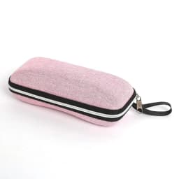 1pc Premium Cool Fresh Glasses Case PU Leather Portable Sunglasses Storage Box Durable Protective Container Eyewear Accessories