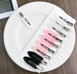 10pcs/set No Crease Basic Hair Clips For Women Girls Hair Styling Makeup No Bend Hairpins Barrettes Fashion Hair Accessories