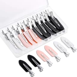 10pcs/set No Crease Basic Hair Clips For Women Girls Hair Styling Makeup No Bend Hairpins Barrettes Fashion Hair Accessories