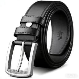 genuine leather luxury brand men's belt, business fashion trend belt, men's jeans decorative belt for men