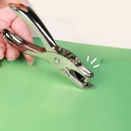3/6mm Handhold Single Hole Punch Metal Puncher Tool For Scrapbooking Earring Necklace Cards School Stationery Office Supplies