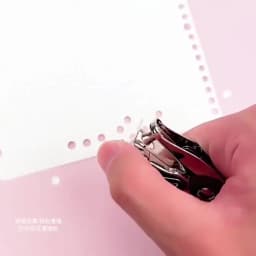 3/6mm Handhold Single Hole Punch Metal Puncher Tool For Scrapbooking Earring Necklace Cards School Stationery Office Supplies
