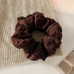 1/3pcs Solid Color Pleated Fabric Hair Ring for Women Simple Ponytail Hair Tie Fashion Girls Do Not Hurt The Hair Scrunchies