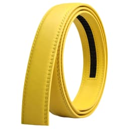 Men's Automatic Buckle Belts No Buckle Belt Brand Belt Men High Quality Male Genuine Strap Jeans Belt 3.5cm Belts