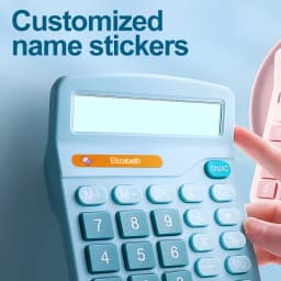 Colorful Customized Name Stickers for School Essentials, Ravel Cups & Office Equipment-Removable Personalized Waterproof Labels