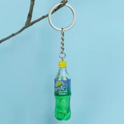 Creative Beverage Bottle Keychain Apparel Accessories Unisex 5 Styles Miniature Cool Hanging Trinket Party Friends Gift Keyring