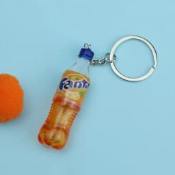 Creative Beverage Bottle Keychain Apparel Accessories Unisex 5 Styles Miniature Cool Hanging Trinket Party Friends Gift Keyring