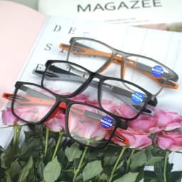 TR90 Sport Reading Glasses Men Ultralight Anti Blue Light Presbyopia Eyeglasses Men's Hyperopia Optical Eyewear Diopters