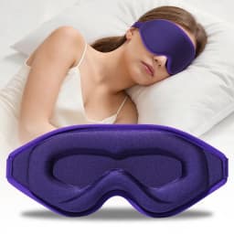 New 3D Sleep Eye Mask, Stereoscopic Men's and Women's Light Blocking Sleep Eye Mask, Travel Eye Mask