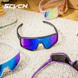SCVCN Kids Fashion Sunglasses Photochromic UV400 Baseball Glasses Cycling Glasses for Boys Girls Camping Hiking Eyewear 2026
