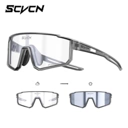 SCVCN Kids Fashion Sunglasses Photochromic UV400 Baseball Glasses Cycling Glasses for Boys Girls Camping Hiking Eyewear 2026
