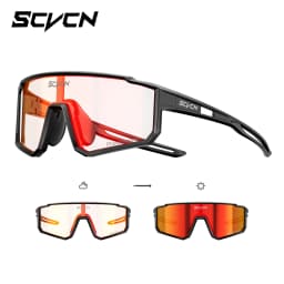 SCVCN Kids Fashion Sunglasses Photochromic UV400 Baseball Glasses Cycling Glasses for Boys Girls Camping Hiking Eyewear 2026