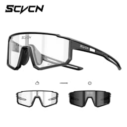 SCVCN Kids Fashion Sunglasses Photochromic UV400 Baseball Glasses Cycling Glasses for Boys Girls Camping Hiking Eyewear 2026
