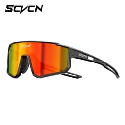 SCVCN Kids Fashion Sunglasses Photochromic UV400 Baseball Glasses Cycling Glasses for Boys Girls Camping Hiking Eyewear 2026