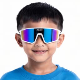 SCVCN Kids Fashion Sunglasses Photochromic UV400 Baseball Glasses Cycling Glasses for Boys Girls Camping Hiking Eyewear 2026