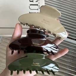 Large Hair Claw Clip Acetate Material Retro Korean Style For Everyday Activities Simple Sophisticated Elegant Women's Hair Clip