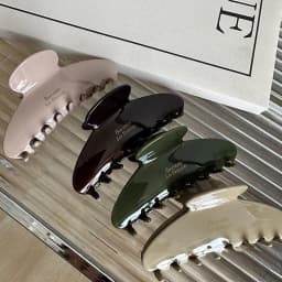 Large Hair Claw Clip Acetate Material Retro Korean Style For Everyday Activities Simple Sophisticated Elegant Women's Hair Clip