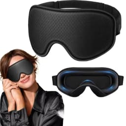 3D Sleeping Mask Block Out Light Soft Padded Sleep Mask For Eyes Slaapmasker Eye Shade Blindfold Sleeping Aid Face Mask Eyepatch