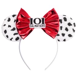New Christmas Halloween Mouse Ears Headband Cartoon Sequin Bows Headband Birthday Party Princess Cosplay Costume For Women Adult