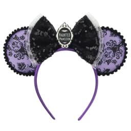 New Christmas Halloween Mouse Ears Headband Cartoon Sequin Bows Headband Birthday Party Princess Cosplay Costume For Women Adult