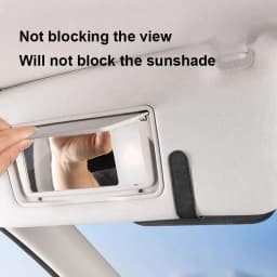 MJYIWANG Car Glasses Case Premium Suede/Leatherette Auto Sun Visor Glasses Holder Sunglasses Protective Case for Car Accessories